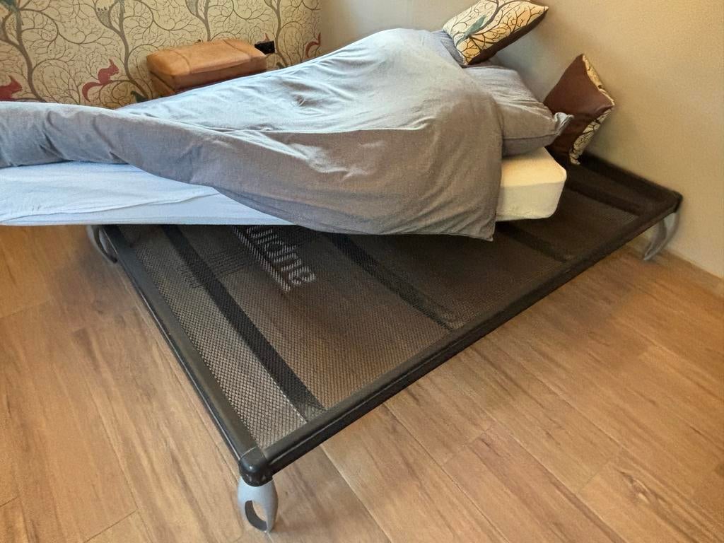 Auping spiraalbed 200x140 - Zo goed als nieuw, Ophalen, 140 cm, Zo goed als nieuw, Twijfelaar