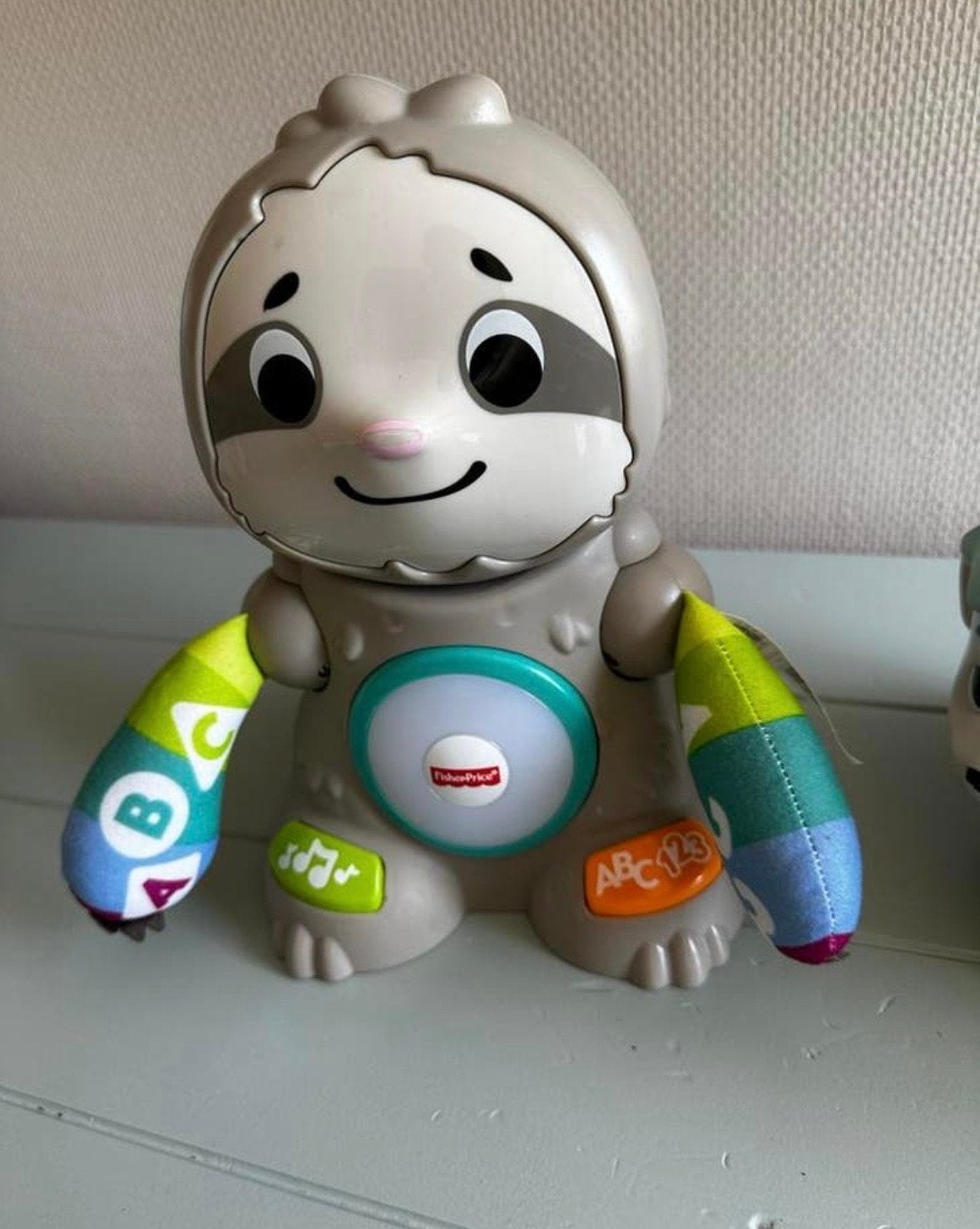 Fisher-Price Linkimals Egel, Luiaard en Rendier Set, Ophalen of Verzenden, Gebruikt, Speelset, Met licht