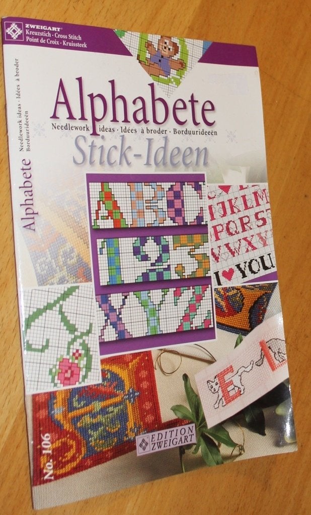 Alphabete - Stick-ideen - 92248, Ophalen of Verzenden, Zo goed als nieuw, Borduren en Naaien, Geschikt voor kinderen