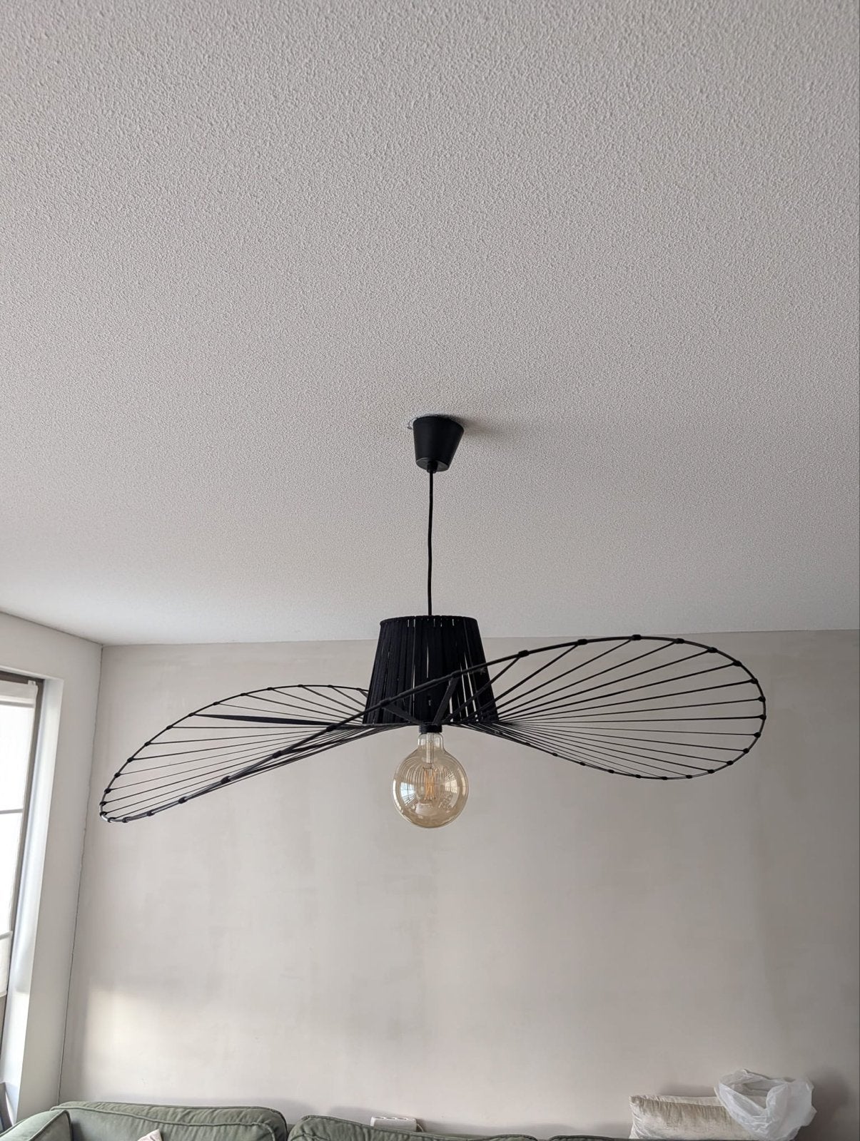 Vertigo replica lamp 100 cm, Ophalen, Zo goed als nieuw, Metaal, E27 (groot)