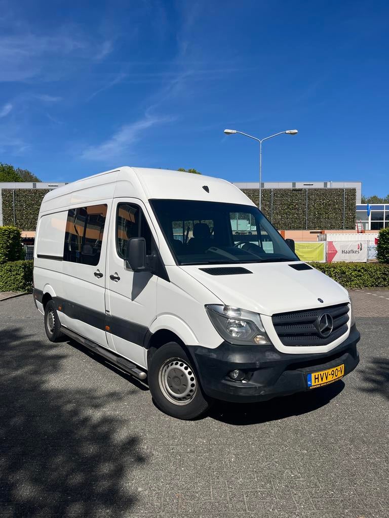 Mercedes Sprinter L2H2 2014 camperkenteken, Auto's, Mercedes-Benz, Automaat, Stof, 2368 kg, Wit