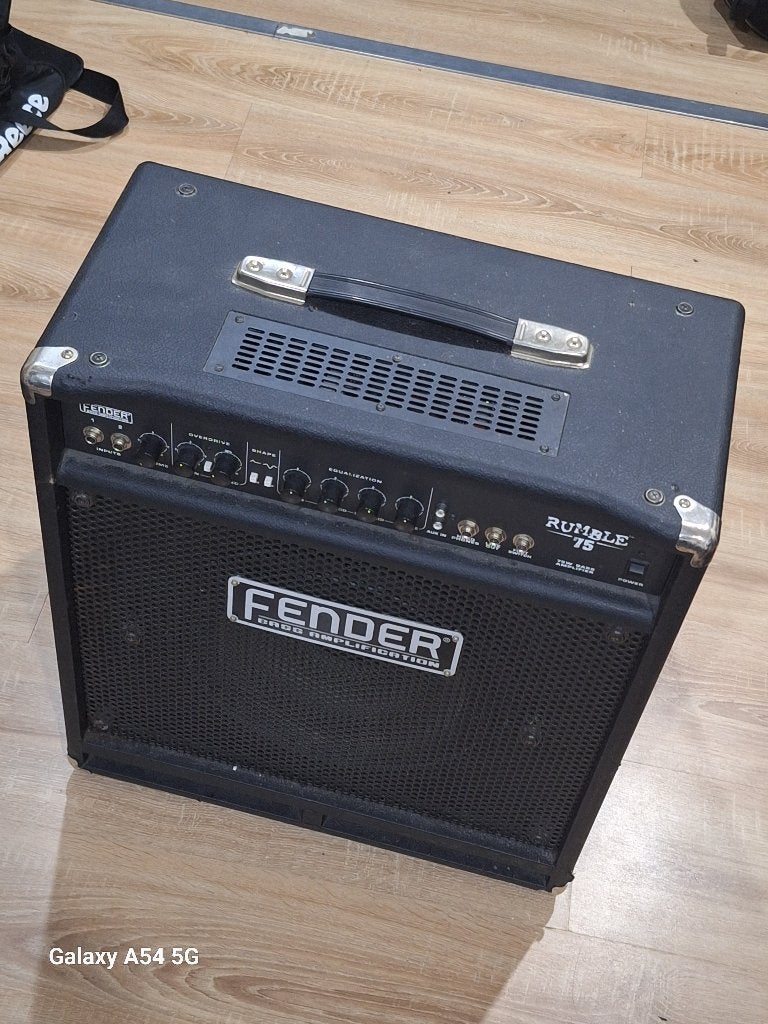 Fender Rumble 75 Basgitaarversterker, Ophalen, Gebruikt, Basgitaar, 50 tot 100 watt