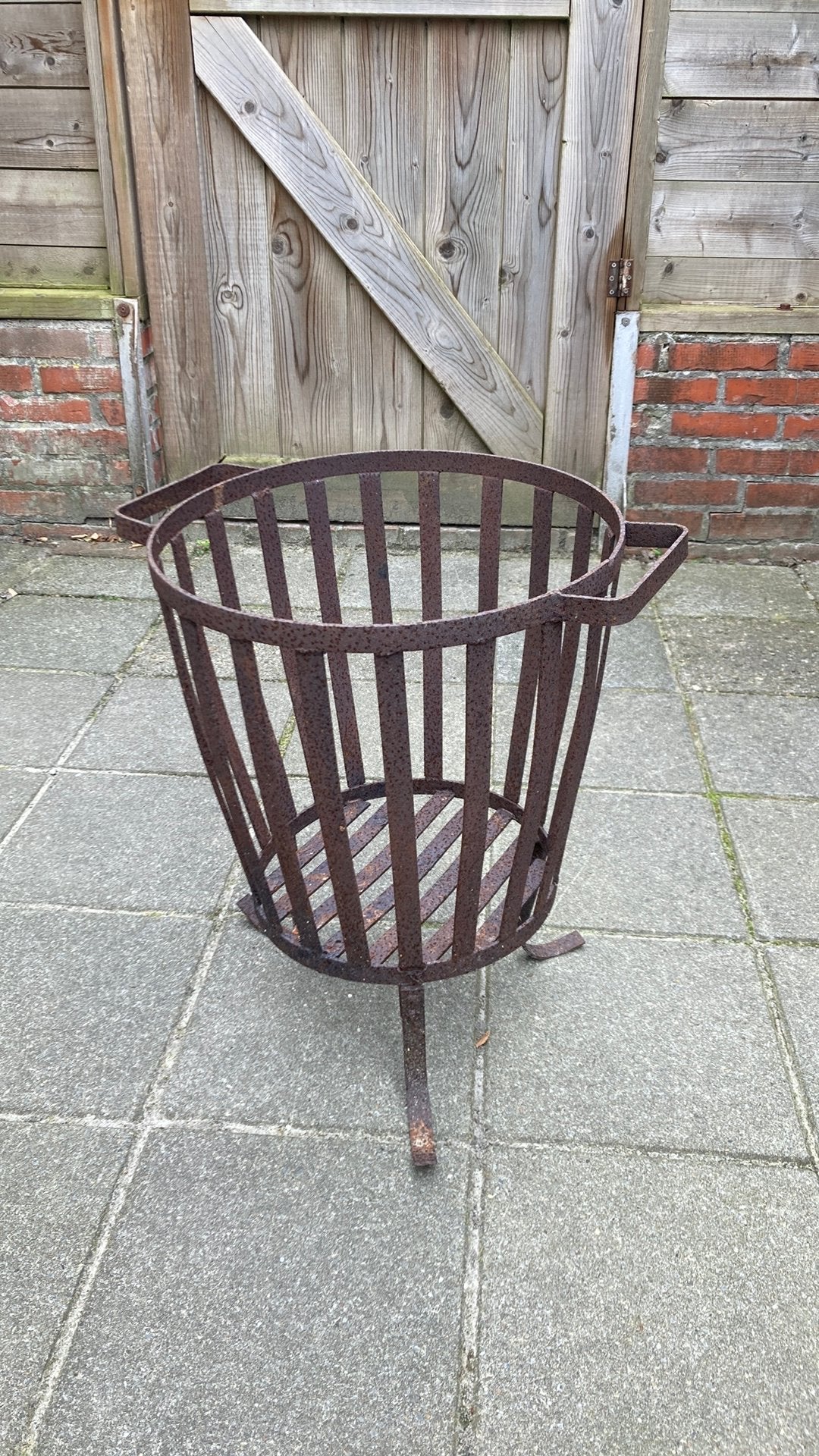 Smeedijzeren Vuurkorf, Ophalen, Gebruikt, Vuurkorf