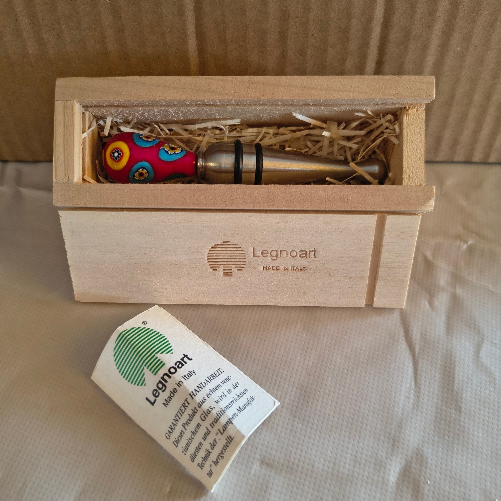 Legnoart Flesstop - Nieuw in doos, Ophalen of Verzenden