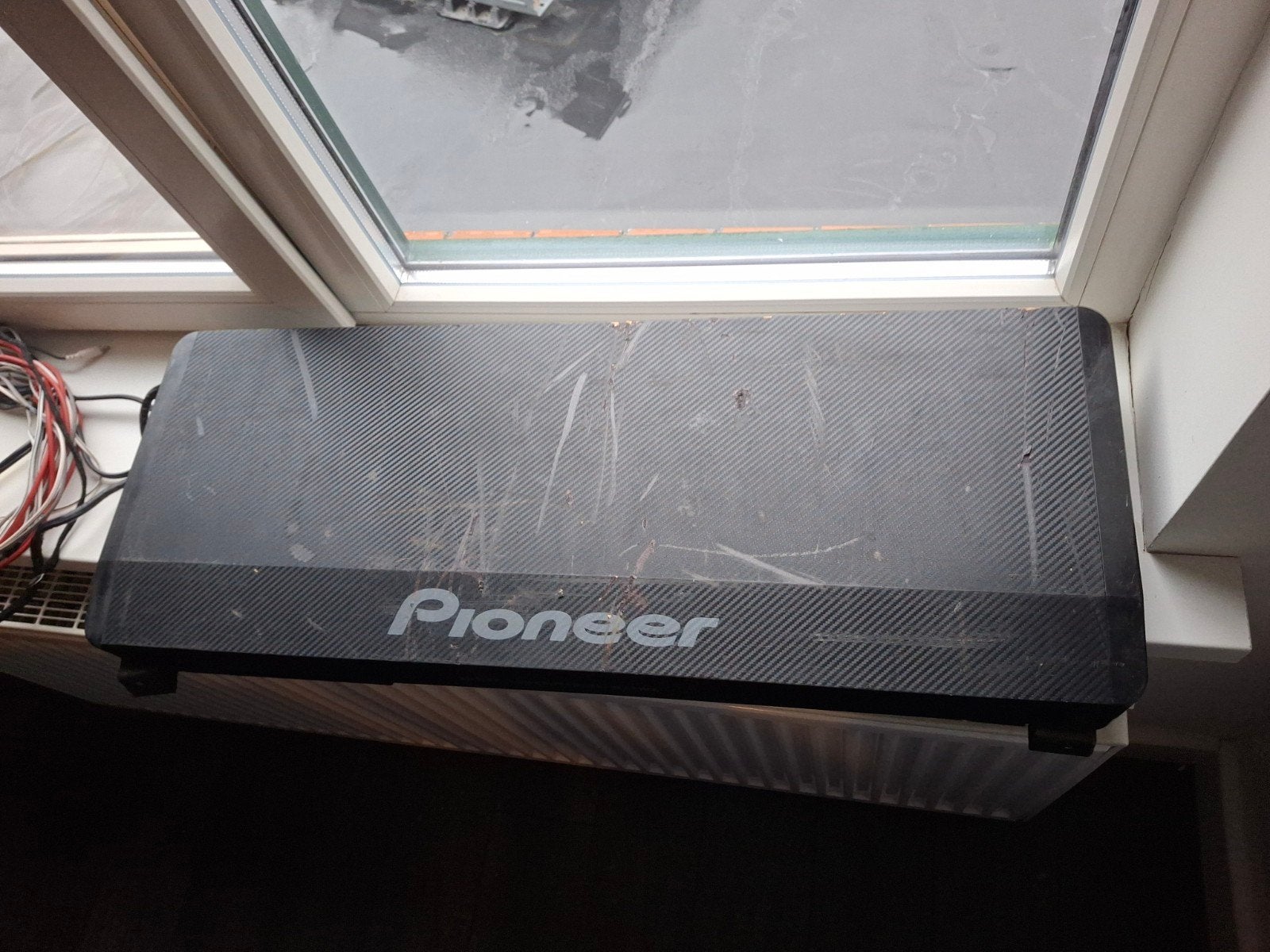 Pioneer TS-WX710A actieve subwoofer – 200W –incl. bekabeling, Auto diversen, Ophalen of Verzenden, Zo goed als nieuw