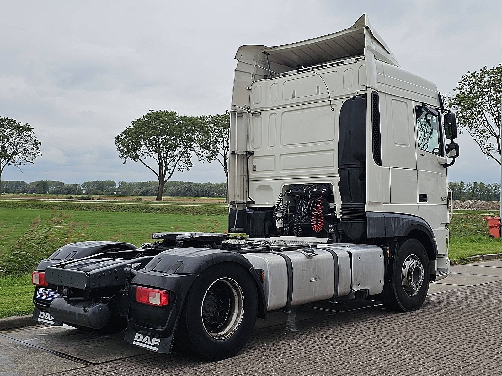 DAF XF 450, Auto's, Automaat, Euro 6, Verwarmde buitenspiegels, Wit
