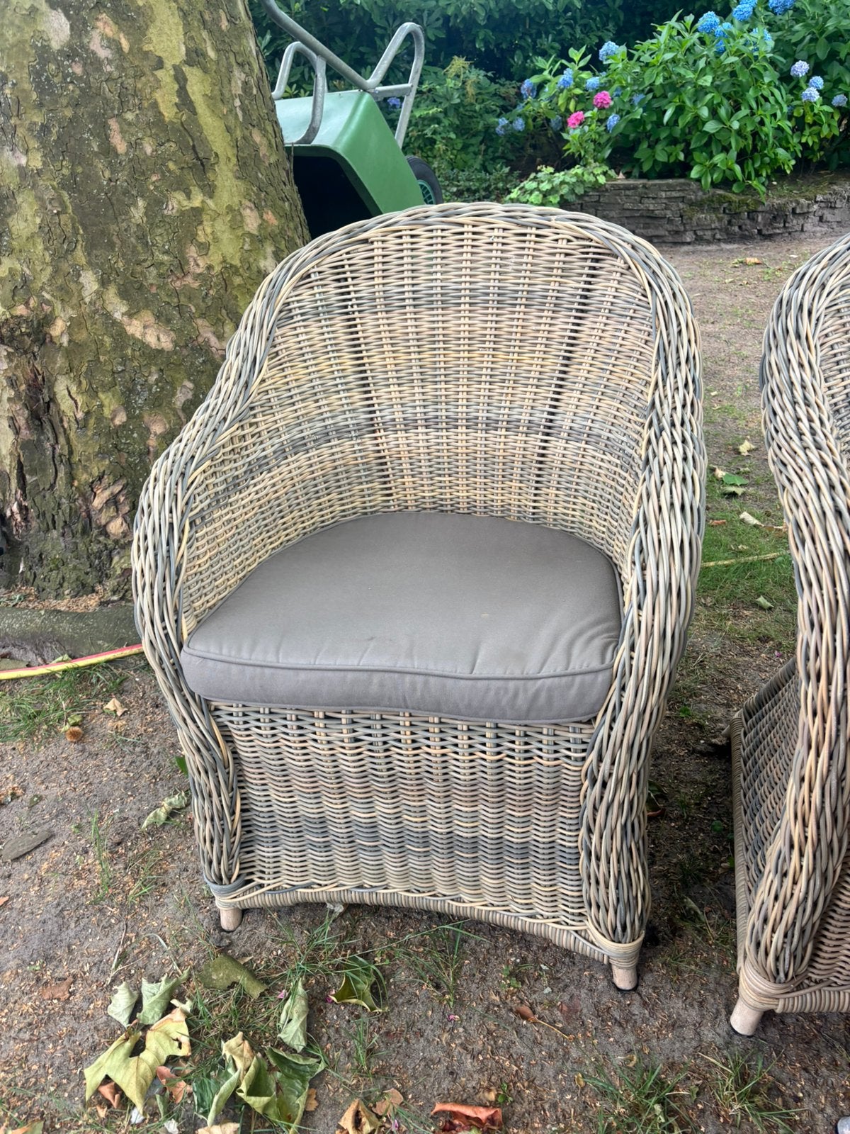 Tuinstoelen Apple Bee, Ophalen, Gebruikt, Kunststof