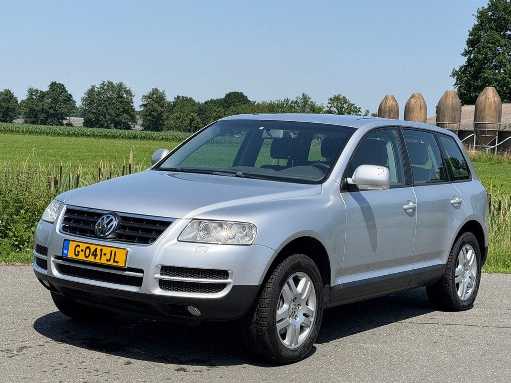 Volkswagen Touareg 3.2 V6 | Nap | Clima | Youngtimer | Nette, Automaat, Gebruikt, 3189 cc, Leder