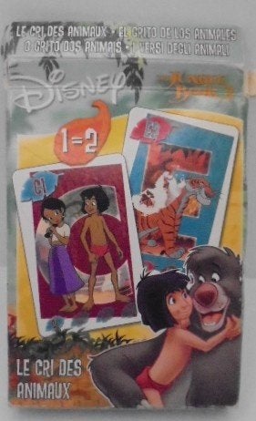 JUNGLE BOOK 2 KWARTET0, Ophalen of Verzenden, Zo goed als nieuw, Speelkaart(en)