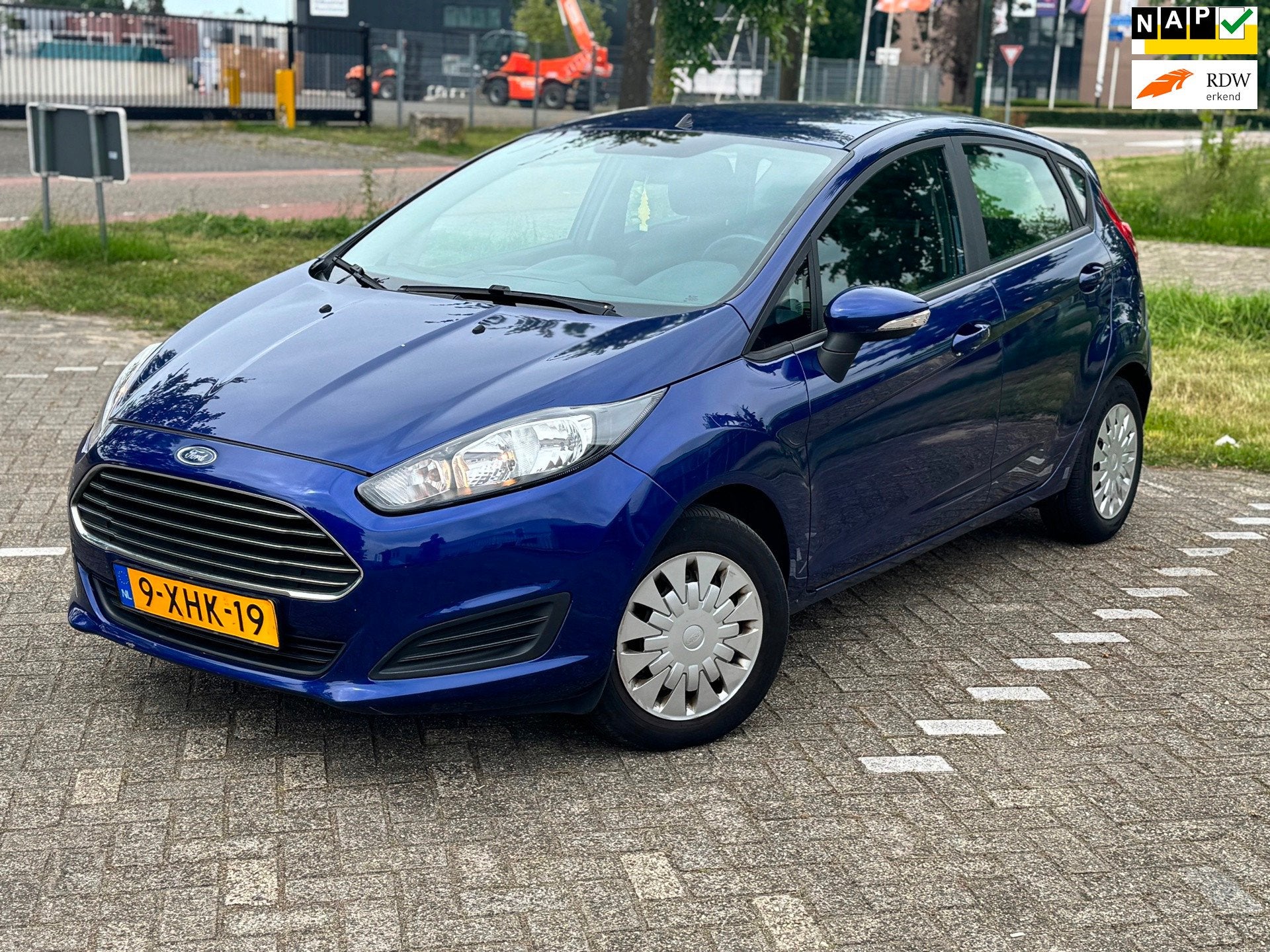Ford Fiesta 1.6 TDCi Style/1e Eig/D.RIEM Verv/APK 1Jaar, Auto's, Ford, Euro 5, Stof, Gebruikt, Zwart