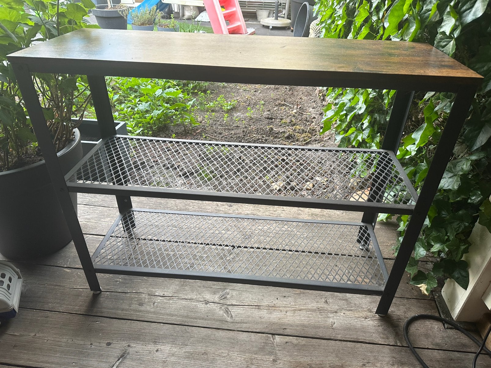 Sidetable, Ophalen, 100 tot 150 cm, Zo goed als nieuw, 25 tot 50 cm