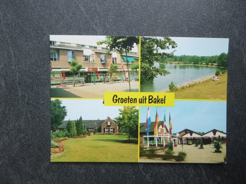 Bakel, groeten uit C1000/lunchroom, Verzenden, 1980 tot heden, Ongelopen, Noord-Brabant