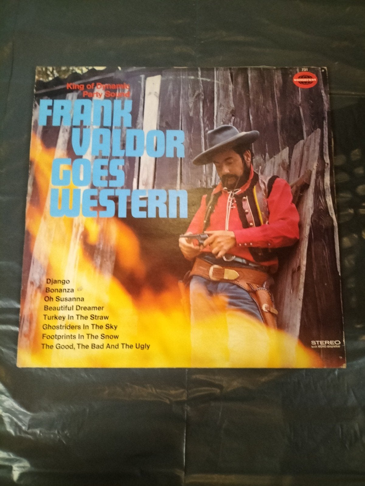 Frank Valdor Goes Western LP - Vintage Vinyl, Ophalen, Gebruikt, 12 inch