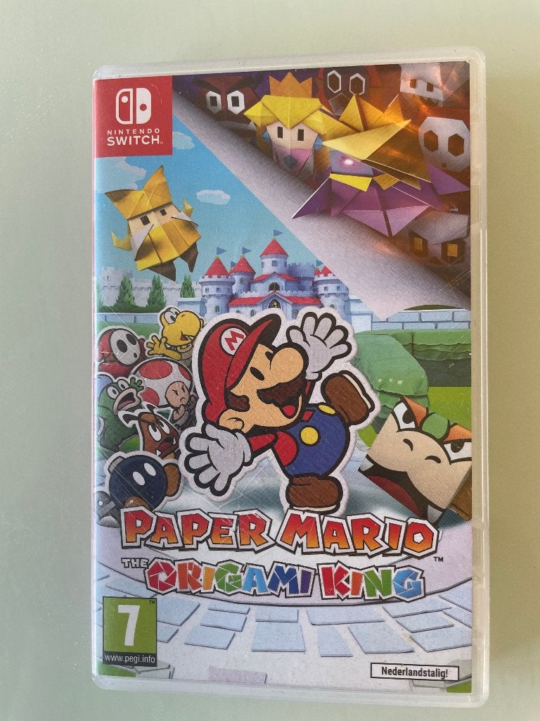 Nintendo switch: Paper mario The origami king, Avontuur en Actie, Gebruikt, 1 speler, Ophalen of Verzenden