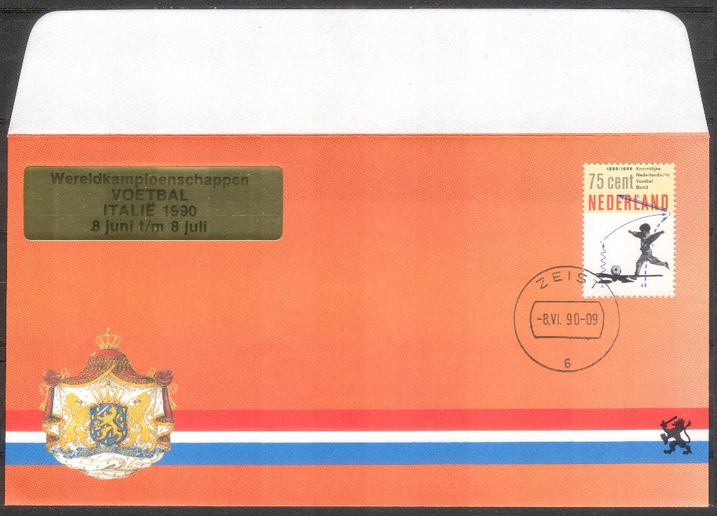 WK voetbal Italië 1990, Verzenden, Envelop
