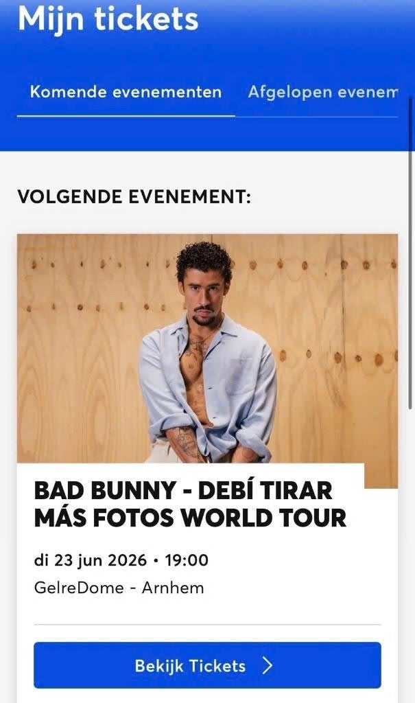 Bad Bunny Kaartje 23 Juni, Eén persoon, Juni