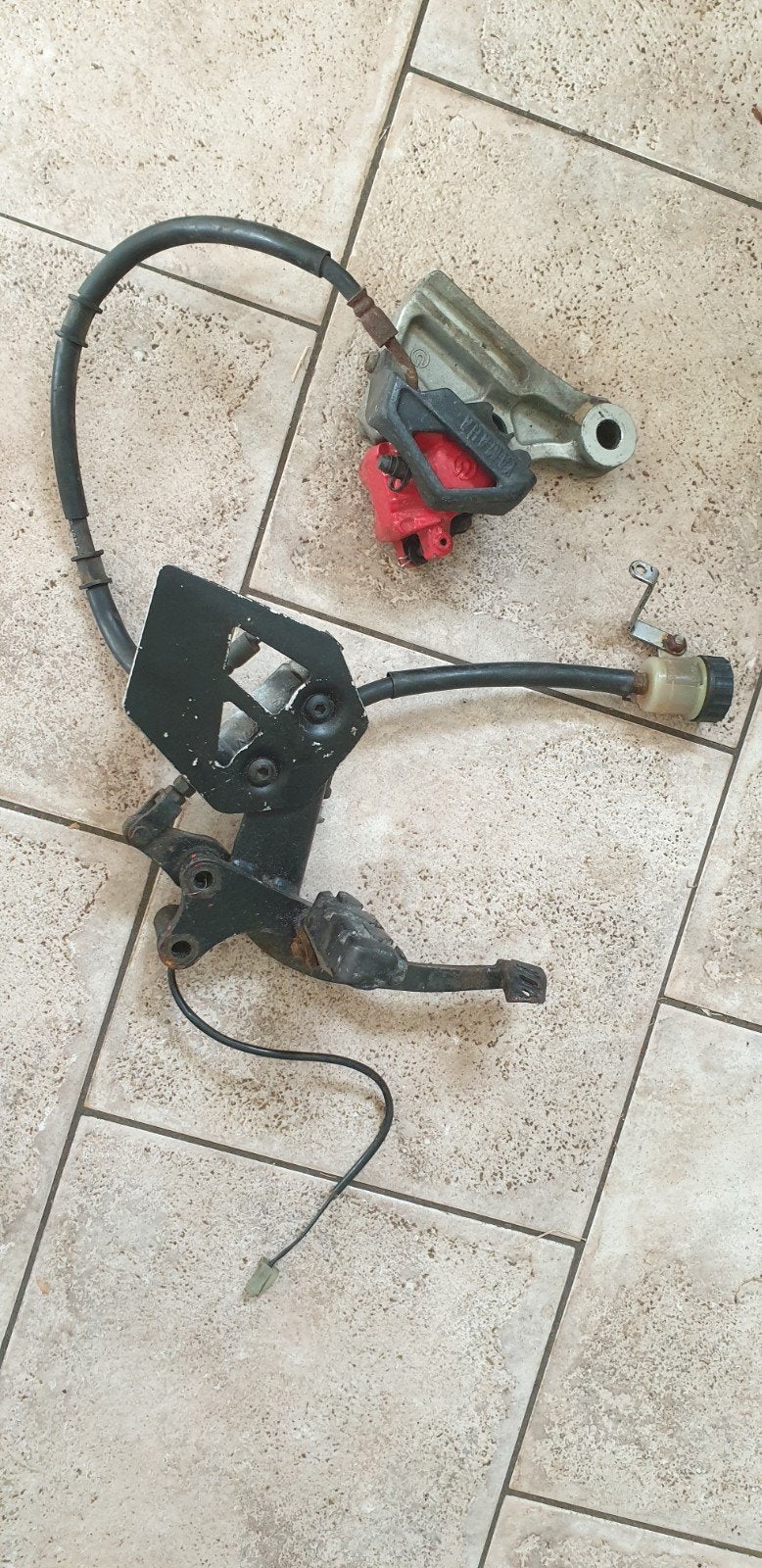 Yamaha xt660 xtx660 xt 660 xt 660 2004/2012 achterremsysteem, Ophalen of Verzenden