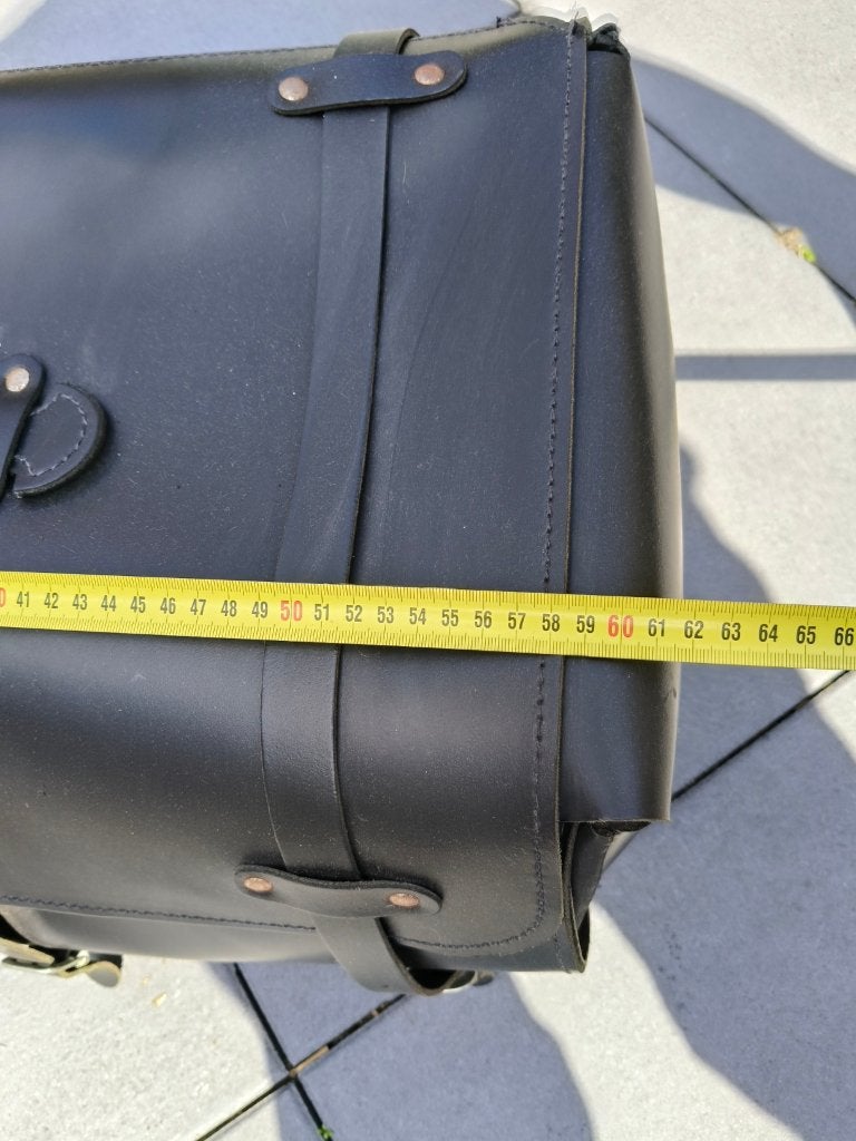 te koop grote leren motor tas, Motoren, Ophalen of Verzenden, Zo goed als nieuw