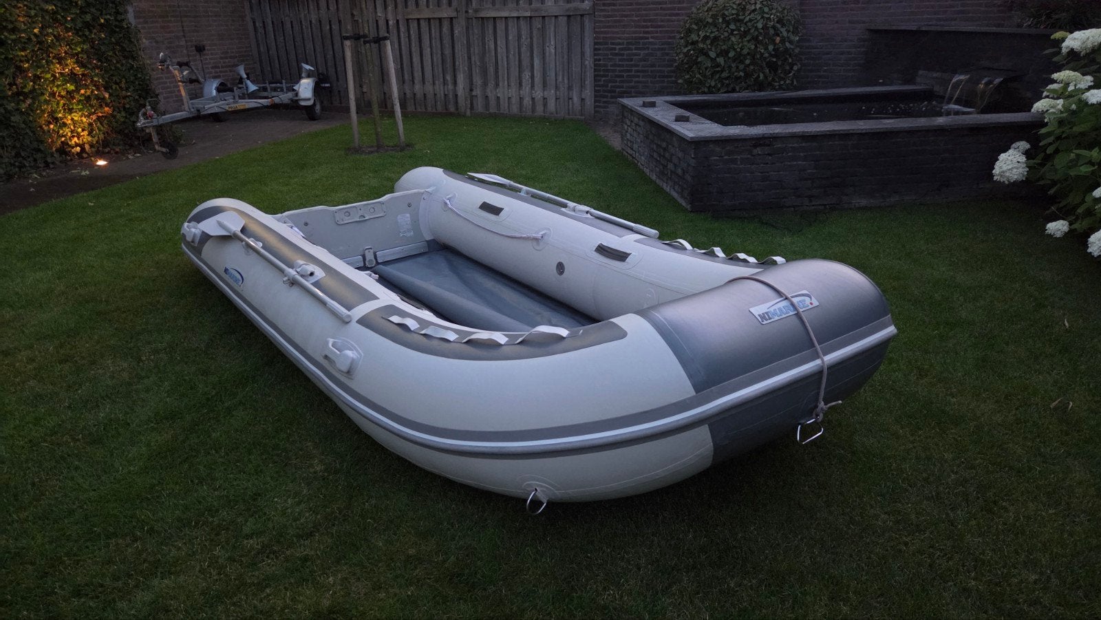 Rubberboot Nimarine MX390Alu, Ophalen, Aluminium, Gebruikt, 4 m