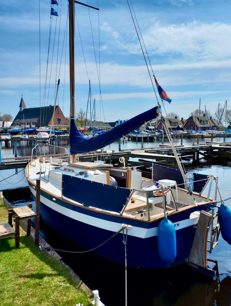 Sale! Kajuitzeilboot staal cobelenz 3 slaapplaatsen, Watersport en Boten, Gebruikt, Staal, Diesel, Ophalen of Verzenden