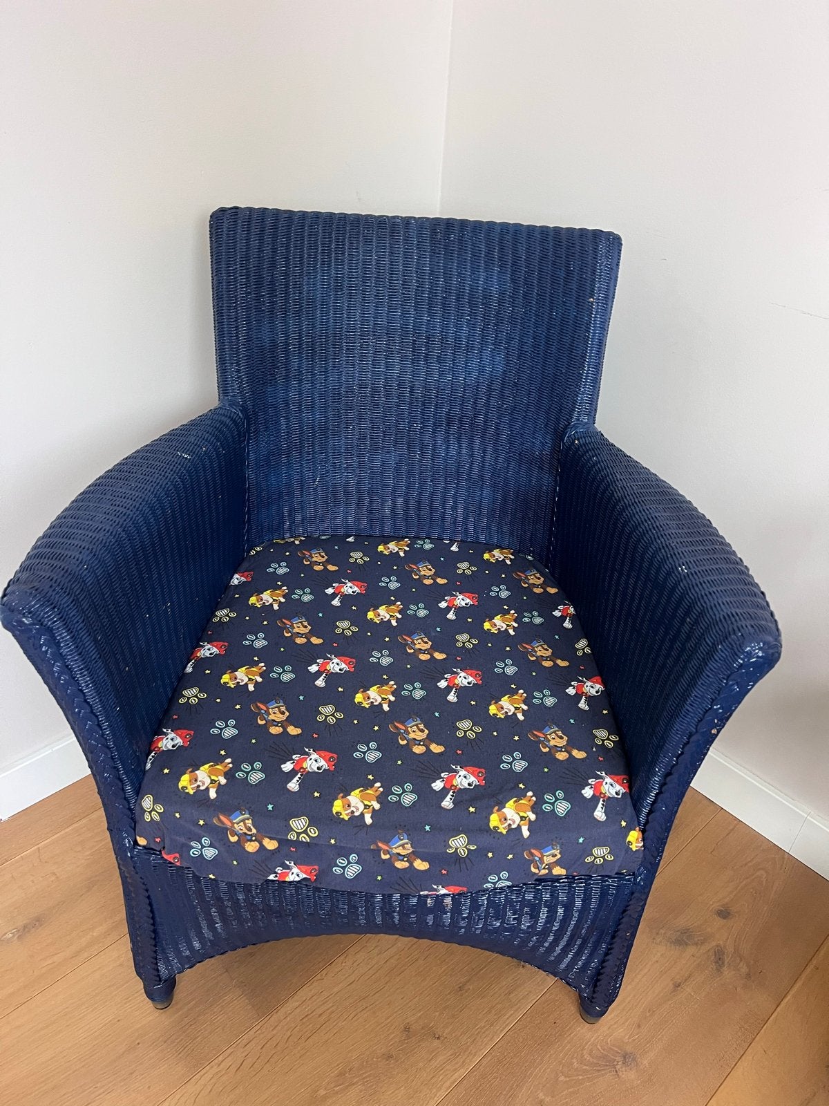 Gratis Loyd Loom stoel, Ophalen, Gebruikt, Blauw, Eén