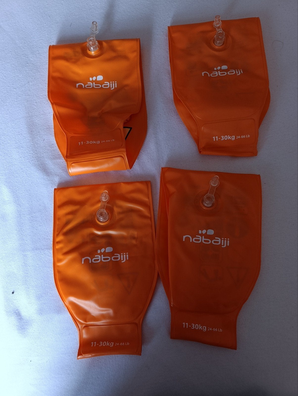 2 setjes Nabaiji zwembandjes 11-30 kg, Ophalen