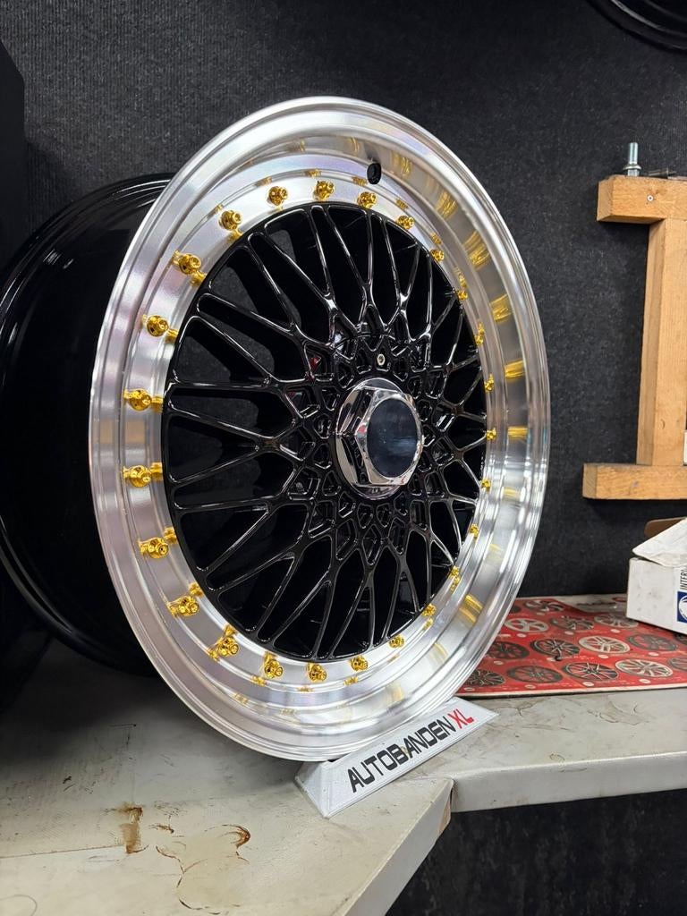 17 inch Bmw E30 BBS LOOK velgen 4x100 / 4x114.3, Velg(en), Nieuw, 17 inch, Ophalen of Verzenden