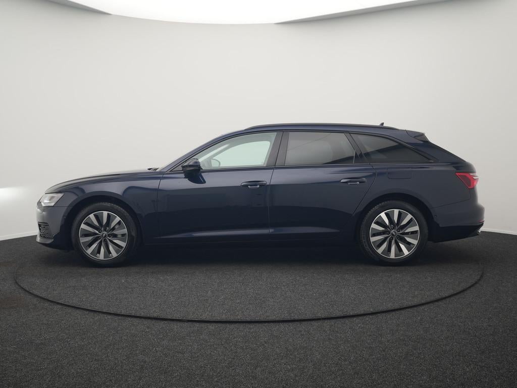 Audi A6 Avant 50 TFSI e Quattro Advanced edition PHEV 300pk, Automaat, 77 km/l, Gebruikt, Zwart