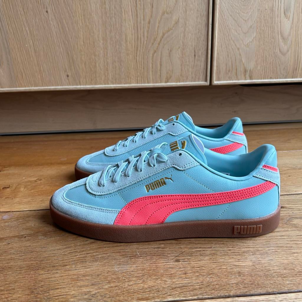 Puma Soft Foam Premium Sneakers - Lichtblauw/Roze, Ophalen of Verzenden, Nieuw, Blauw, Sneakers of Gympen
