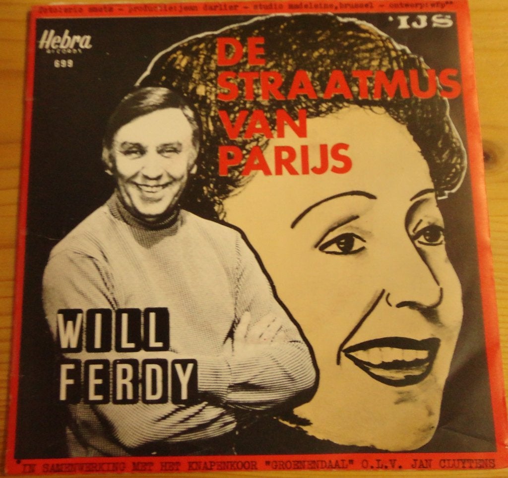 Will Ferdy > De straatmus van Parijs, Ophalen of Verzenden, Gebruikt, 7 inch, Nederlandstalig