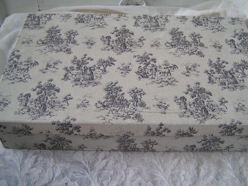 doos Toile de jouy nr AA 968, Antiek en Kunst, Verzenden