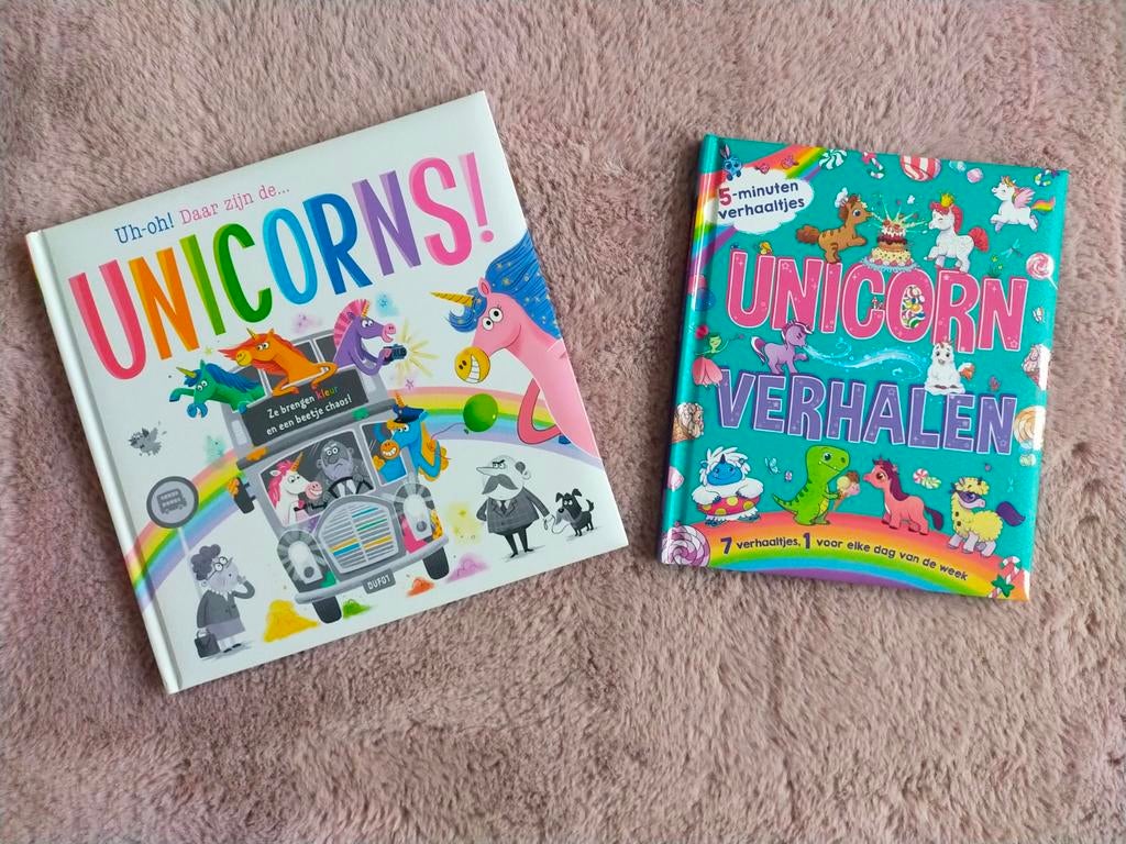 Nieuw! 2x leuke Unicorn / eenhoorn boeken!, Ophalen of Verzenden, Nieuw, Fictie algemeen