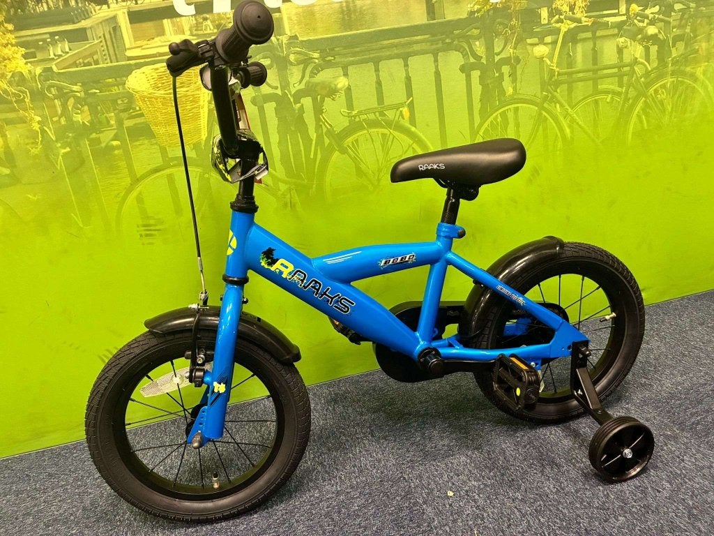 Fietshokje Raaks : Raaks Bobo kinderfiets 14 inch NIEUW, Niet ingevuld, Niet ingevuld, Nieuw, Ophalen of Verzenden