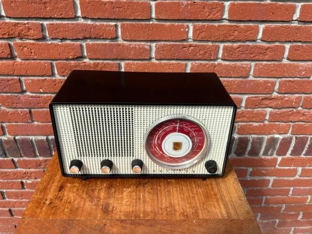Philips buizen radio jaren 50., Antiek en Kunst, Antiek | Tv's en Audio, Ophalen of Verzenden