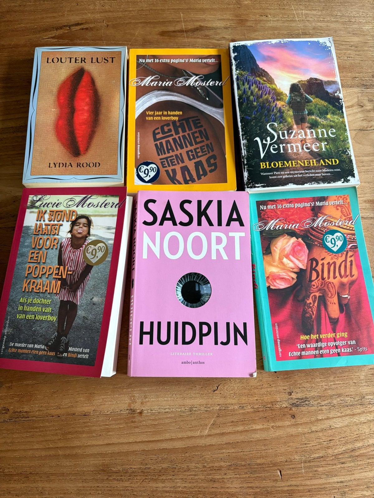 Boekenpakket: Louter Lust, Echte Mannen Eten Geen Kaas, Bind, Ophalen of Verzenden, Zo goed als nieuw, Nederland