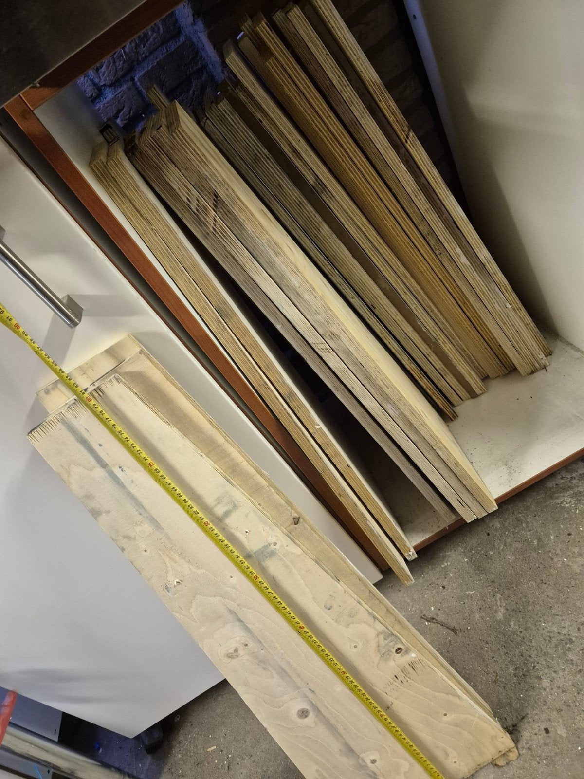 30x Tijdelijke Multiplex Traptreden voor Wenteltrap, Doe-het-zelf en Verbouw, Hout en Planken, Ophalen