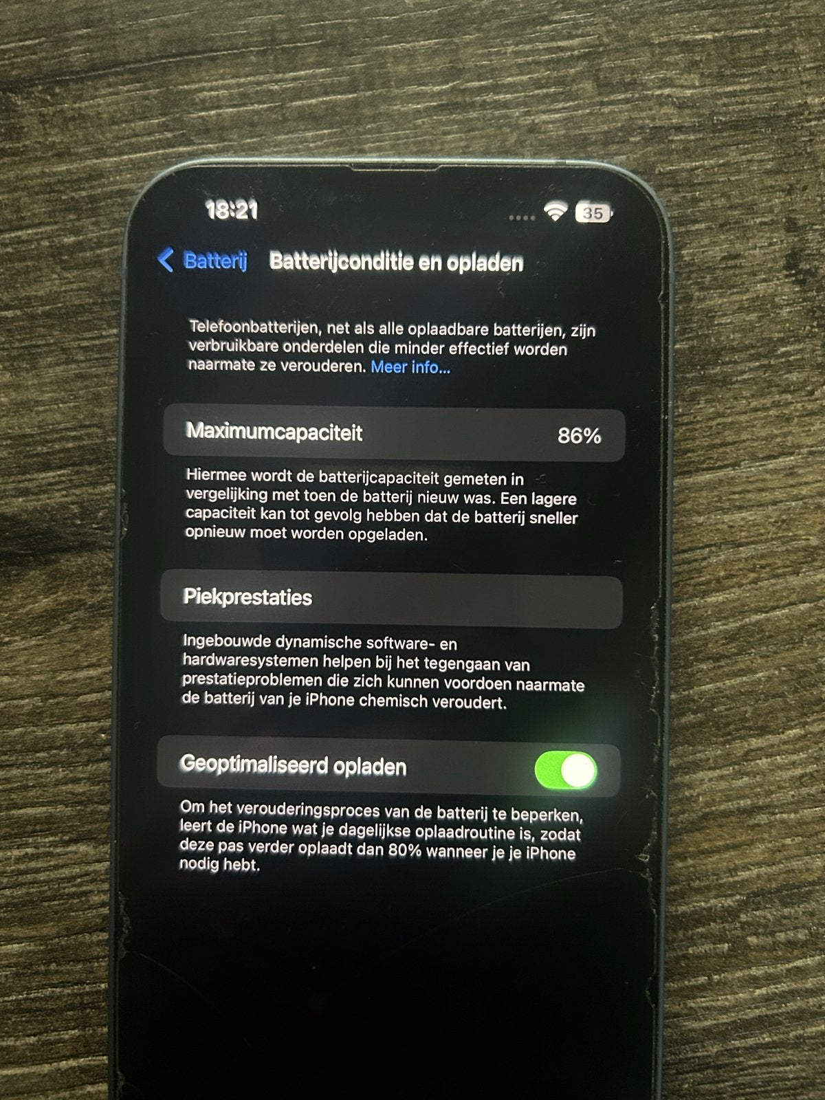 Foto 3 van iPhone 14 Plus 128GB Blauw - 86% Batterijconditie