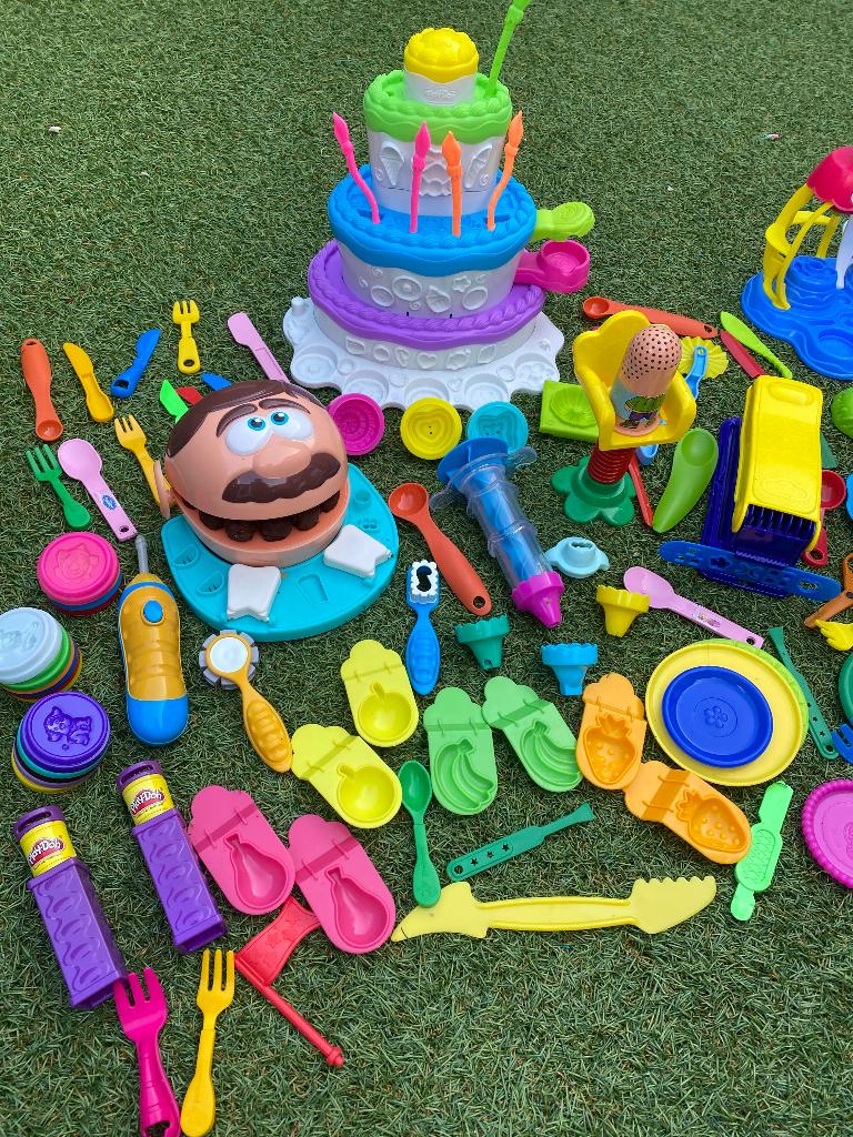 Play doh, Ophalen, Gebruikt, Bouwen