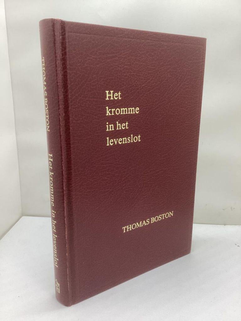 Thomas Boston: Het kromme in het levenslot., Gelezen, Thomas Boston, Christendom | Protestants, Ophalen of Verzenden
