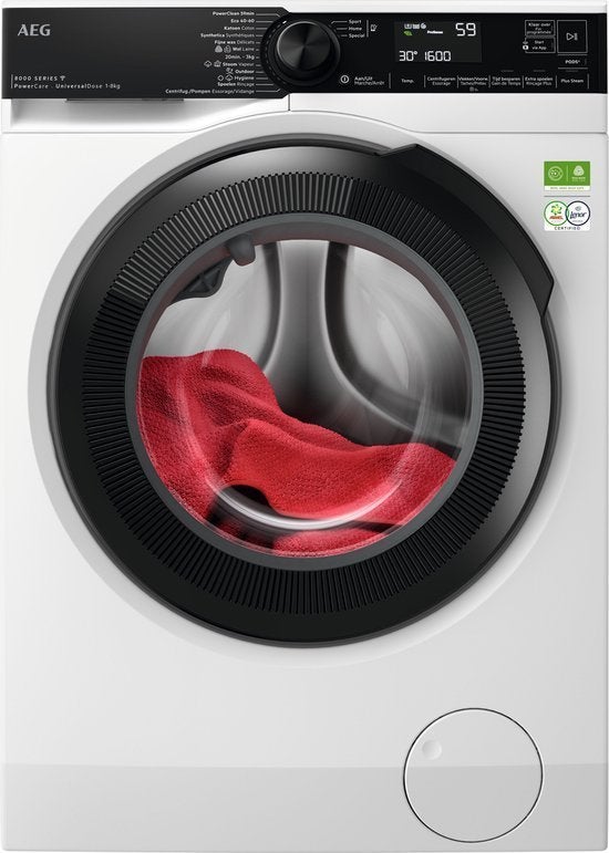 AEG wasmachine LR8686UC4 8000 PowerCare UniversalDose - 8 kg, AEG, Minder dan 85 cm, Ophalen of Verzenden, 1600 toeren of meer