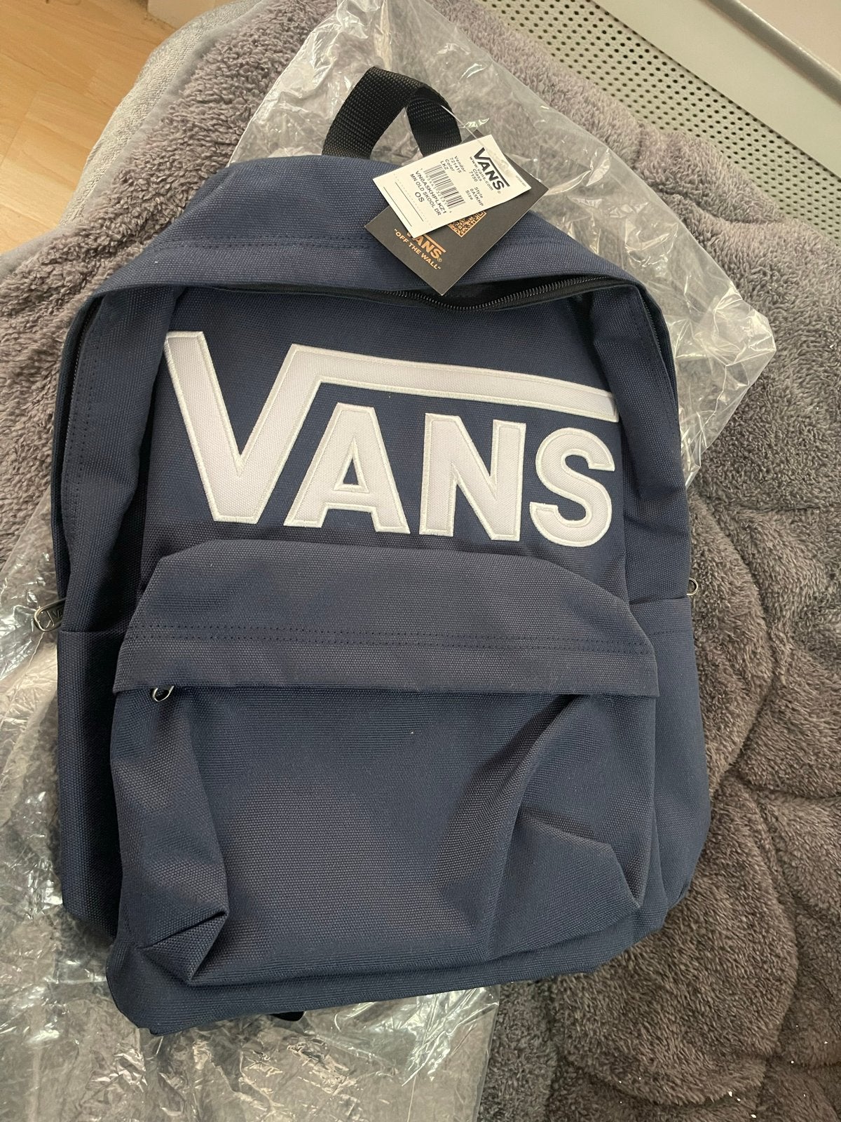 Nieuwe Vans Old Skool rugzak - Donkerblauw, Ophalen of Verzenden, Nieuw, 25 tot 40 cm, Overige merken