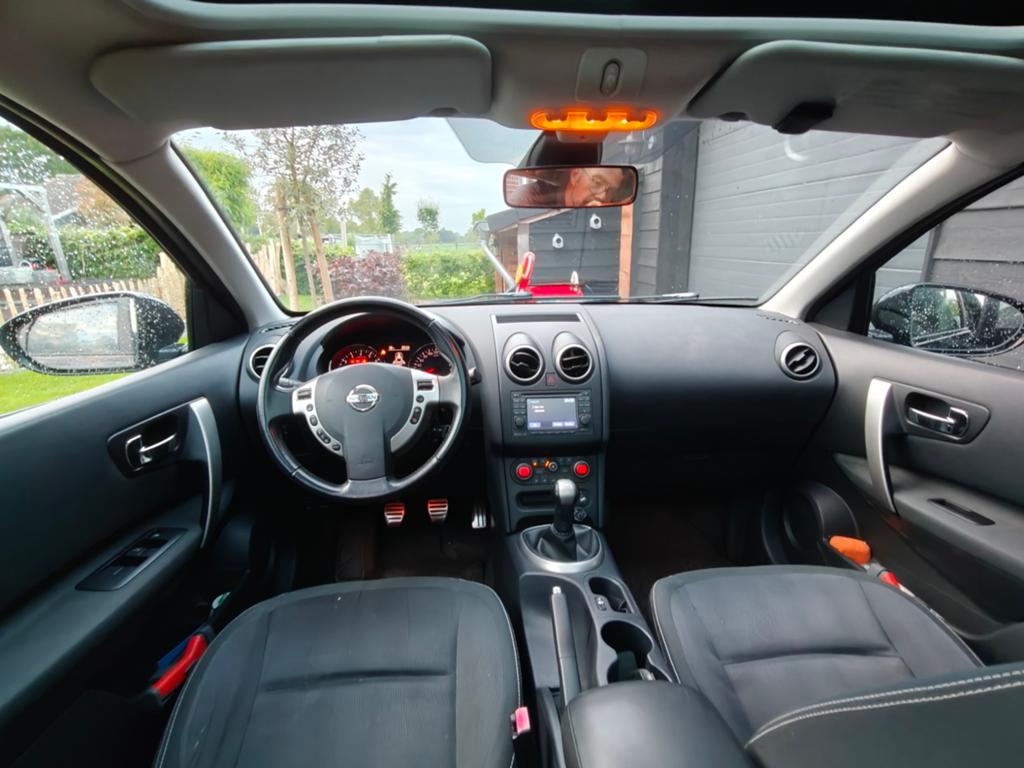 Nissan Qashqai 1.6 2WD 2011, Auto's, Voorwielaandrijving, Zwart, 1210 kg, Origineel Nederlands