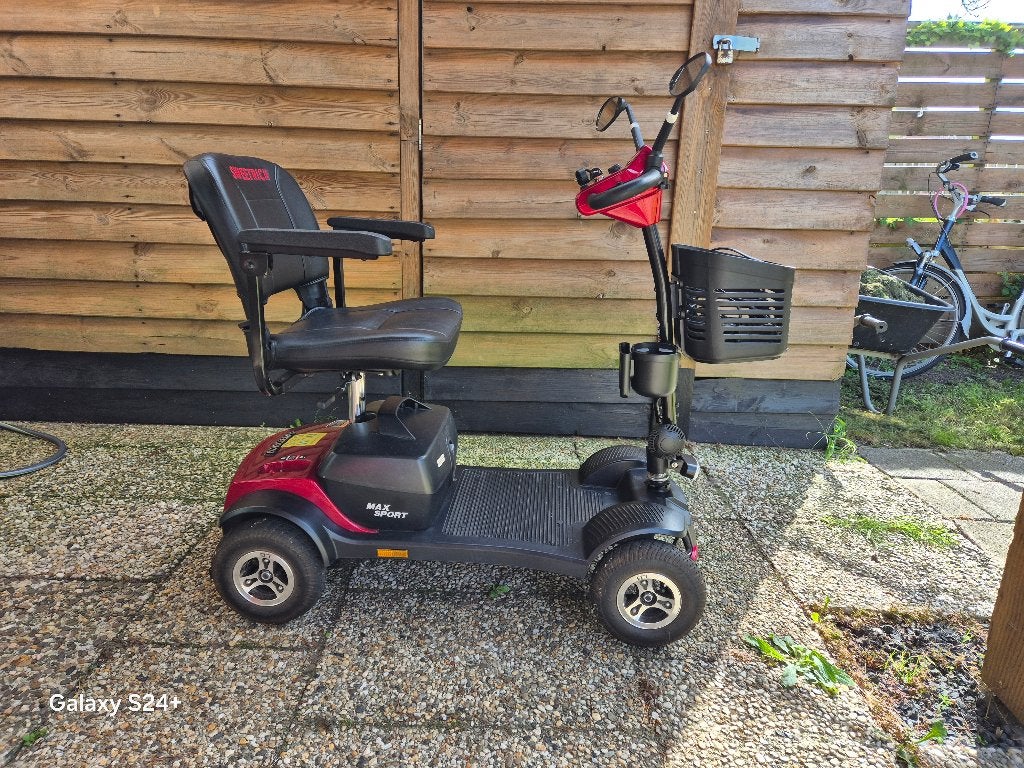 Opvouwbare scootmobiel Sweetrich te koop, 10 km/u of minder, Zo goed als nieuw, 15 km of minder, Ophalen