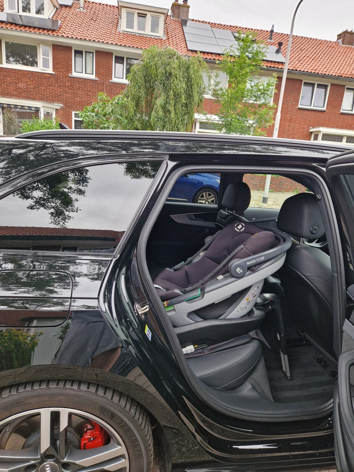 Maxi-Cosi Coral i-Size met de FamilyFix 3 Isofix Base, Kinderen en Baby's, Autostoeltjes, Ophalen, Gebruikt, Isofix, 0 t/m 13 kg