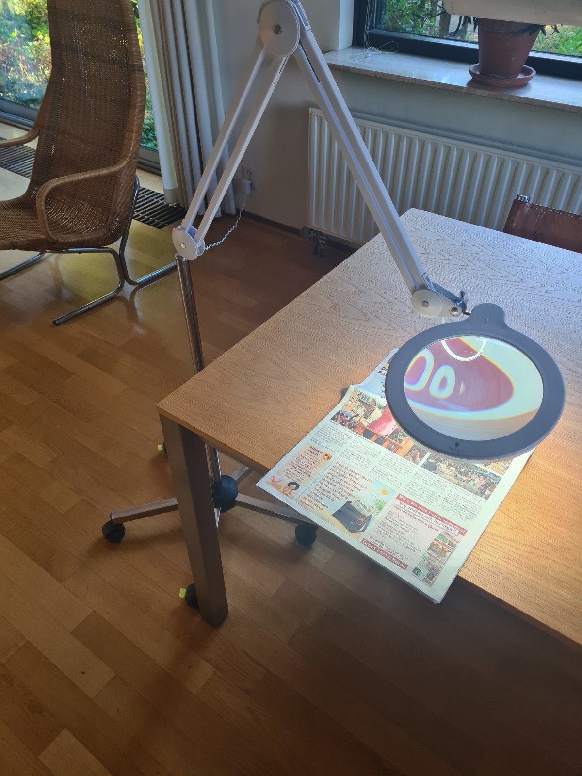 Loeplamp in nieuwstaat, Ophalen, Zo goed als nieuw, Loeplamp