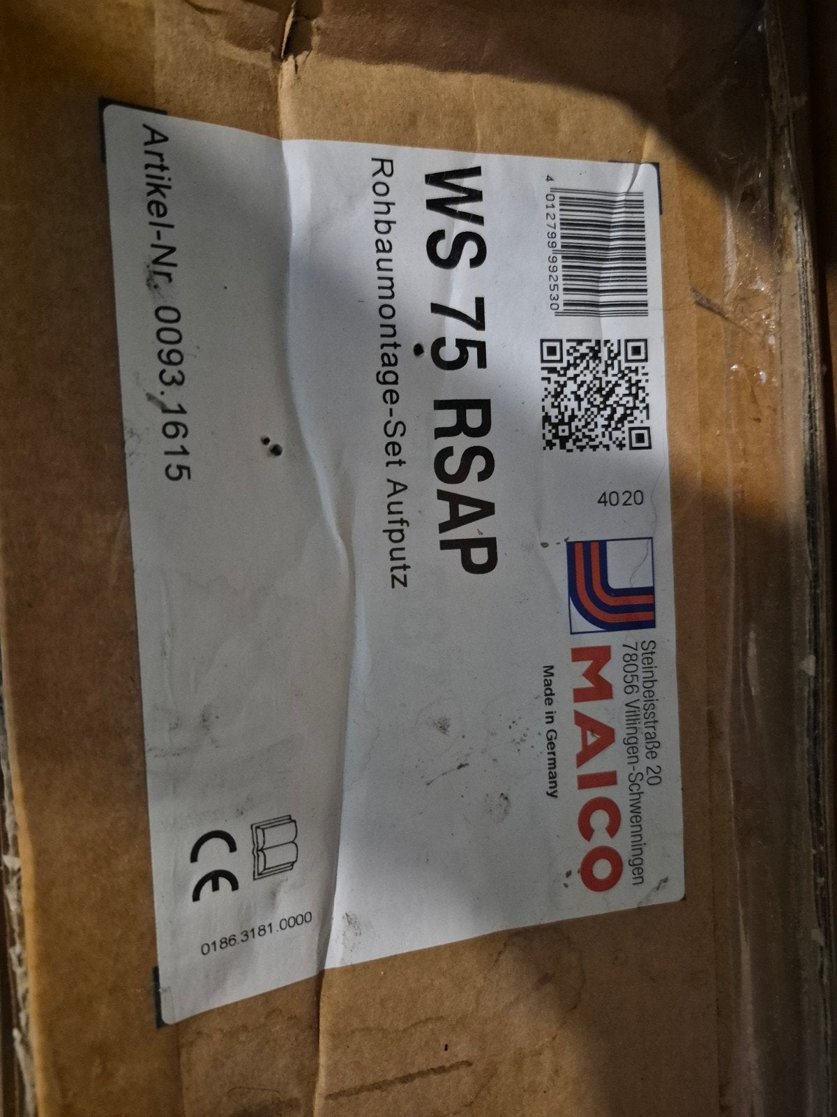 MAICO WS 75 RSAP Rohbaumontage-Set Aufputz, Ophalen of Verzenden, Nieuw
