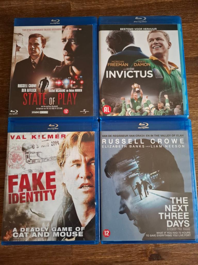 8 bleuray films zgan, Cd's en Dvd's, Blu-ray, Ophalen of Verzenden, Zo goed als nieuw