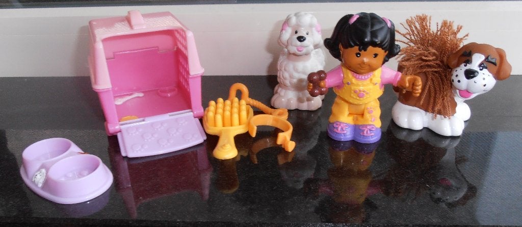 little people hondenverzorgingsset, Ophalen of Verzenden, Zo goed als nieuw, Speelset