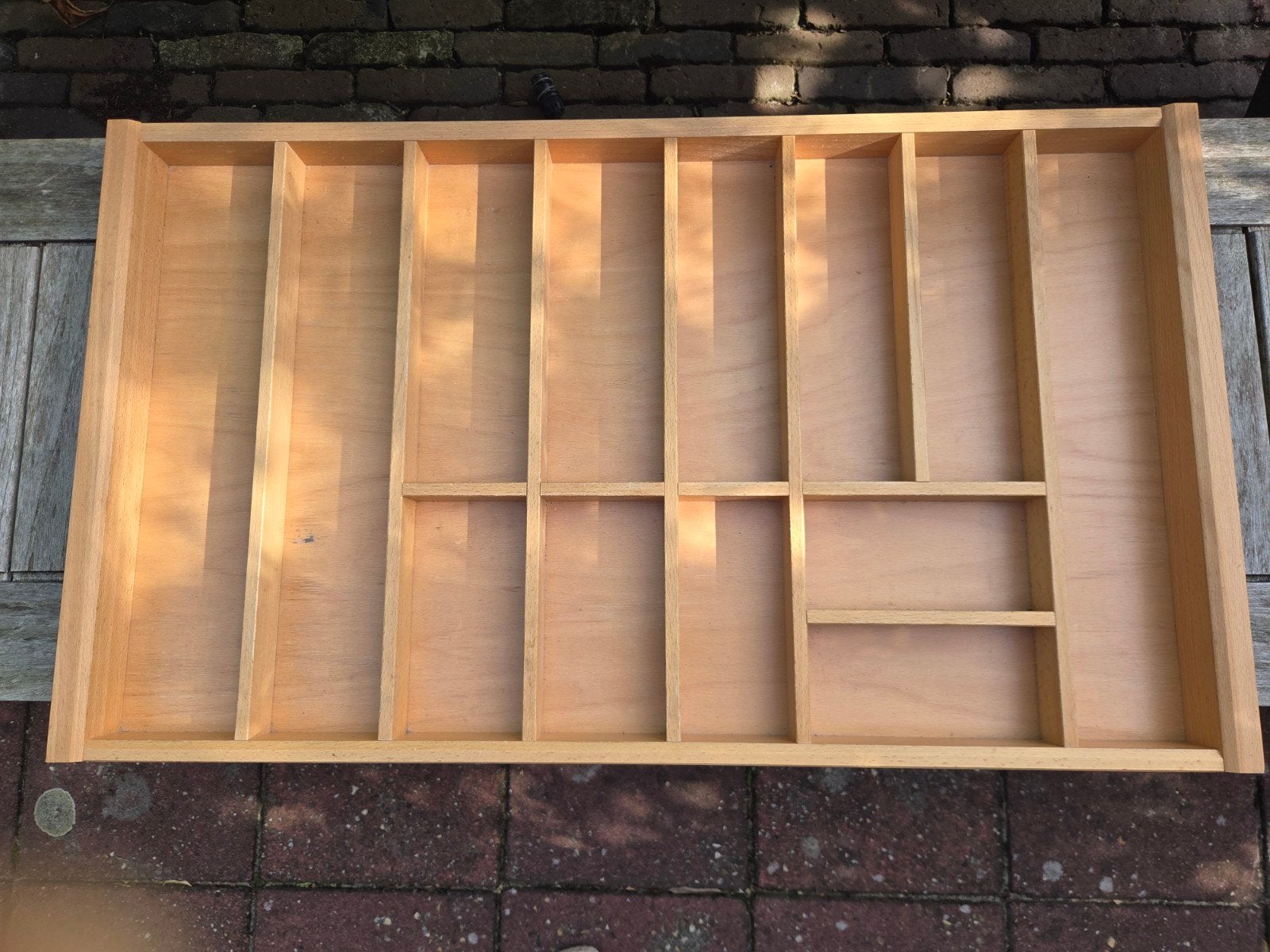 Houten bestekbak/lade-indeling Brugman keuken, Overige typen, Hout, Nieuw, Overige merken