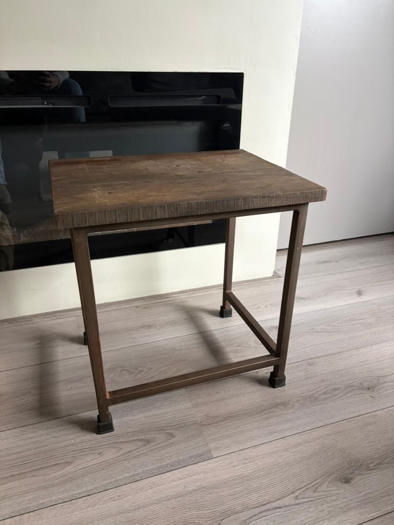 Hoffz bijzettafel, Huis en Inrichting, Ophalen, Minder dan 45 cm, Minder dan 55 cm, Rond